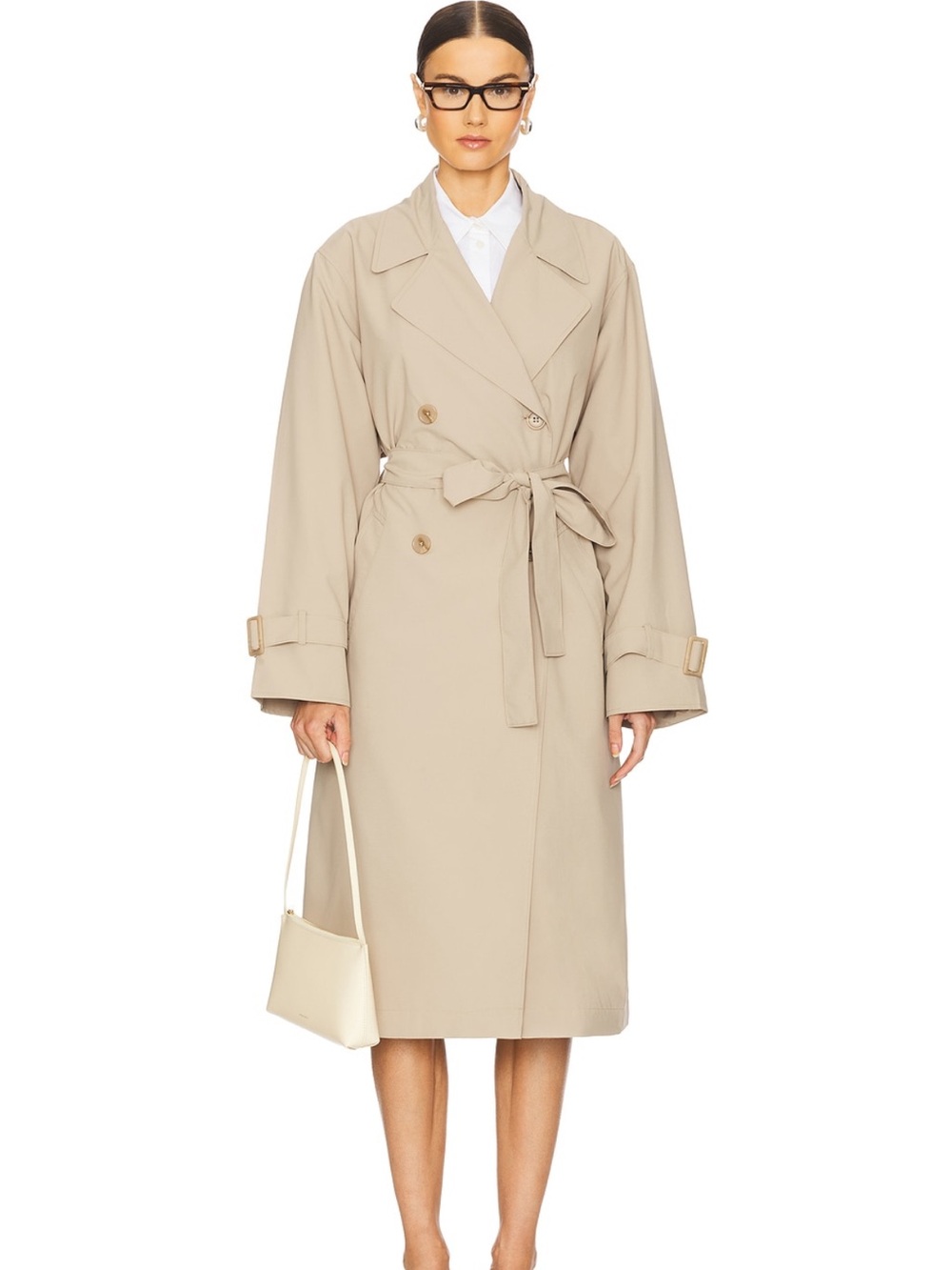 Lamarque Colette Trenchcoat in Khaki